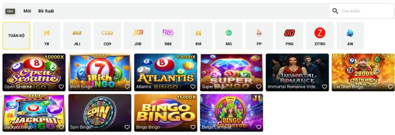 Bingo – Vũ trụ giải trí sắc màu, dễ chơi dễ trúng