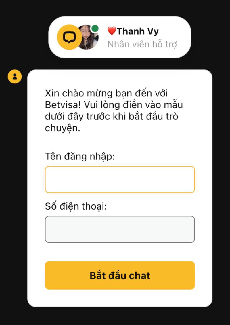Chat trực tuyến hỗ trợ người dùng (Live Chat)