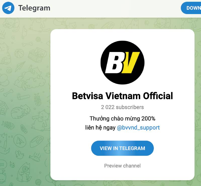Liên hệ qua Telegram